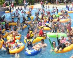 The idea of visiting this water park is the best way to spend a summer day with fun-filled water slides, a pool, and much more to enjoy the day The idea of visiting this water park is the best way to spend a summer day with fun-filled water slides, a pool, and much more to enjoy the day.